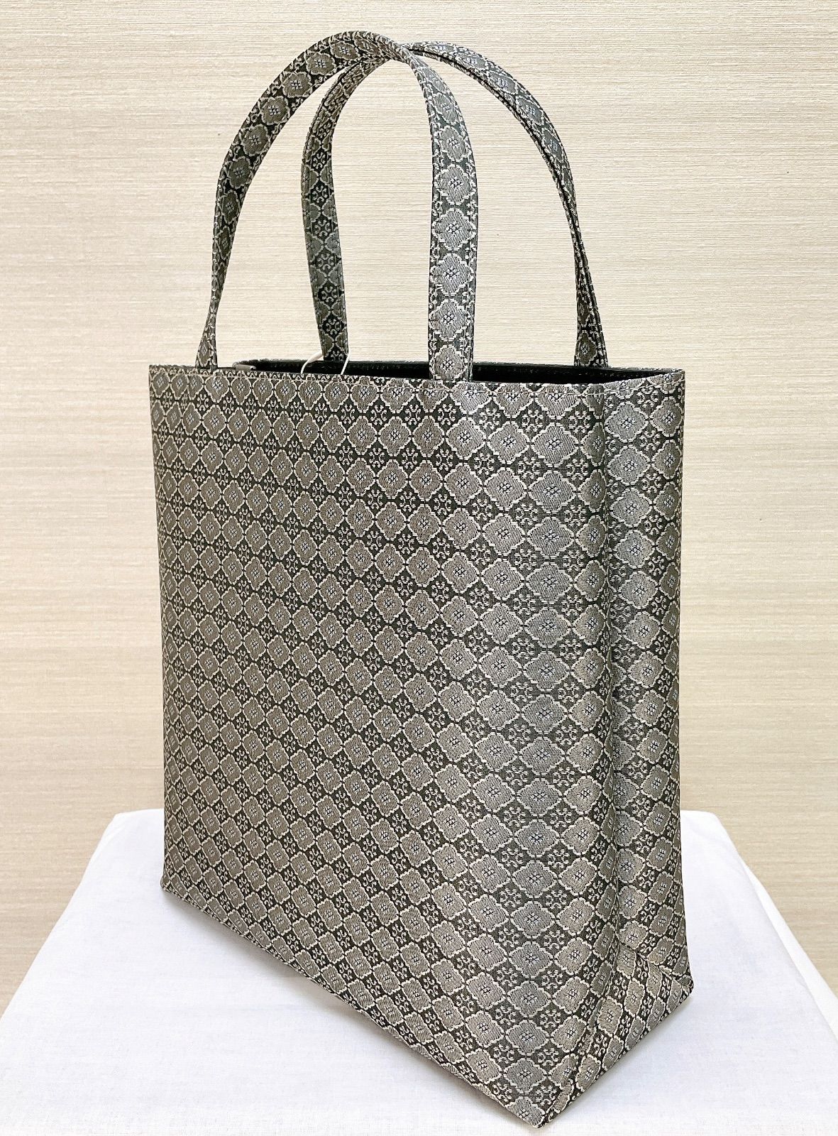 新品【和風 トートバッグ】お稽古バック 菱梅 金蘭 和装 着物 未使用 日本製 和装バック【和装 トートバッグ】お稽古バック A4サイズ 菱梅