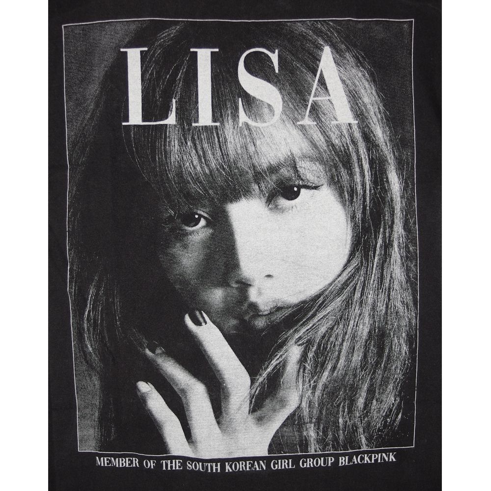 181 BLACKPINK ブラックピンク Ｔシャツ ブルピン 美品 blackpink ブラック L サイズ LISA リサ バンドT ロックT 韓国 ガールズグループ BLINK ジス ジェニ ロゼ フォトT メンズ レディース ペアルック 誕プレ 希少