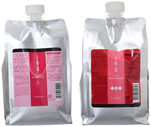 ルベル イオ クレンジング リラックスメント 1000mL クリーム メルトリペア 1000mL 詰替え セット
