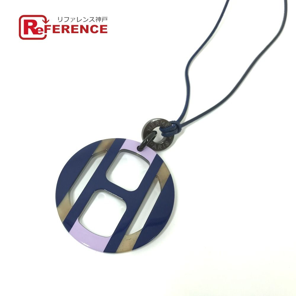 HERMES エルメス ネックレス エキップ バッファローホーン