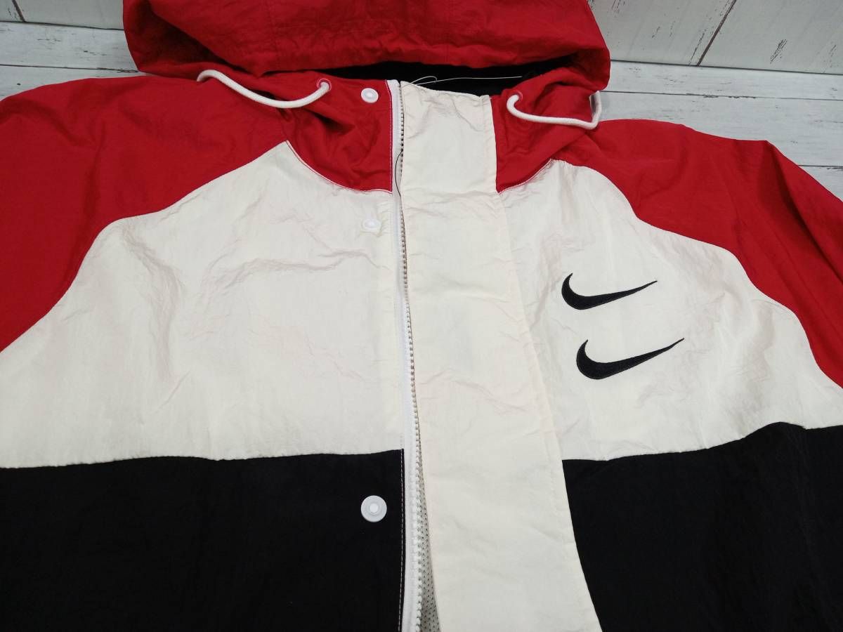 タグ付】NIKE ナイキ 20SS SWOOSH HOODY WOVEN JACKET ダブル