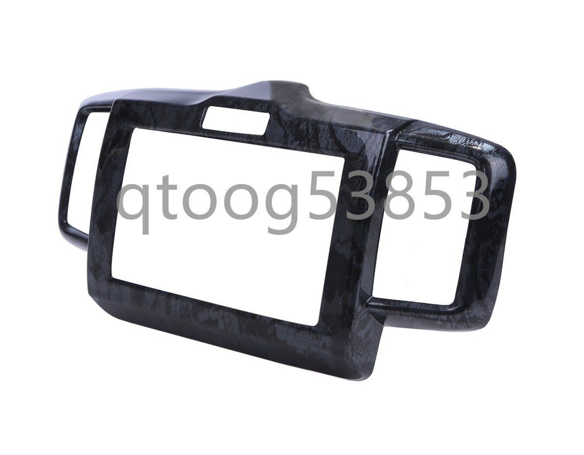 ホンダ用 インテリアパネル ナビ フレーム カバー ブラック フリード GB3 GB4 前期 設計 社外品