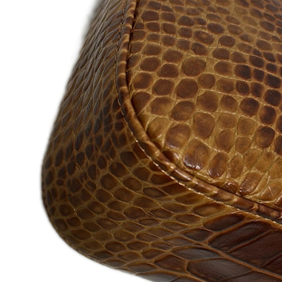 LONGCHAMP(ロンシャン) ショルダーバッグ ロゾ ブラウン 型押し加工  