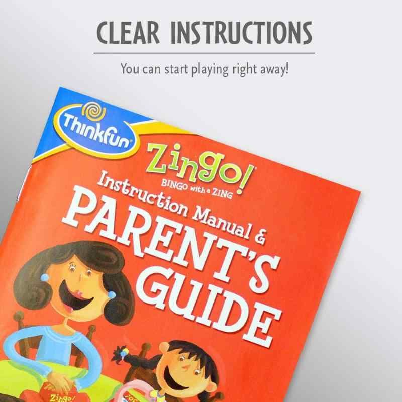 Zingo - Bingo with a Zing Game Zingo Bingo - Award Winning Educational Toys for Kids