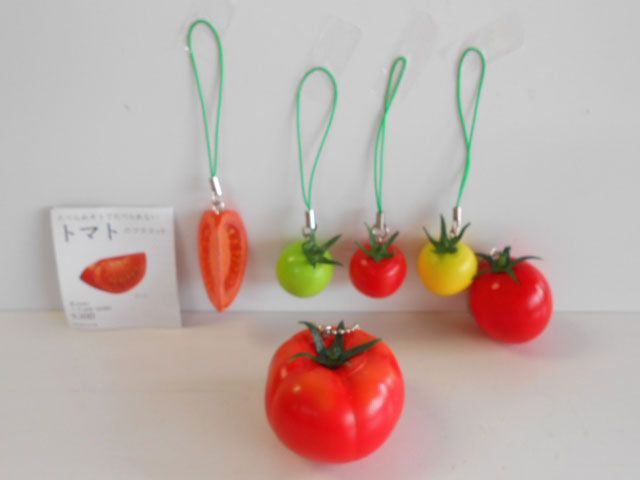 ♯Kwi08Fzたべられそうでたべられないトマトのマスコット6種