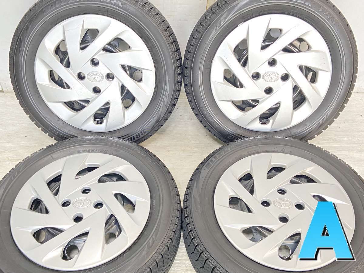 185/60R15  nブリヂストン ブリザック VRX nトヨタ純正 L13 n15x5.5  100-4穴 n中古タイヤ スタッドレスタイヤ ホイールセット 4本セットn w15240117013