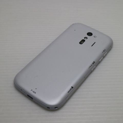 F-42A らくらくスマートフォン ホワイト 即日発送 スマホ 白ロム 富士通 土日祝発送OK 02000