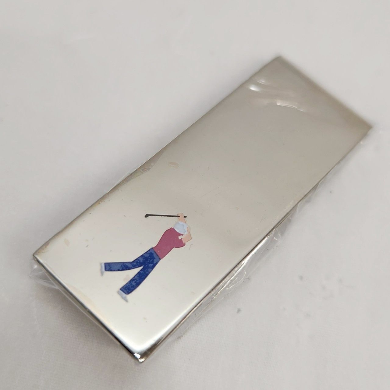 最後の１点 Paul Smith ポール スミス マネークリップ ゴルフ シルバー