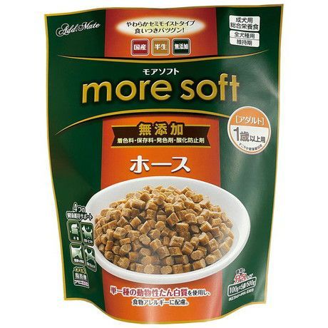 同梱不可 6個セット ペティオ Add.Mate moresoft ホースアダルト 500g