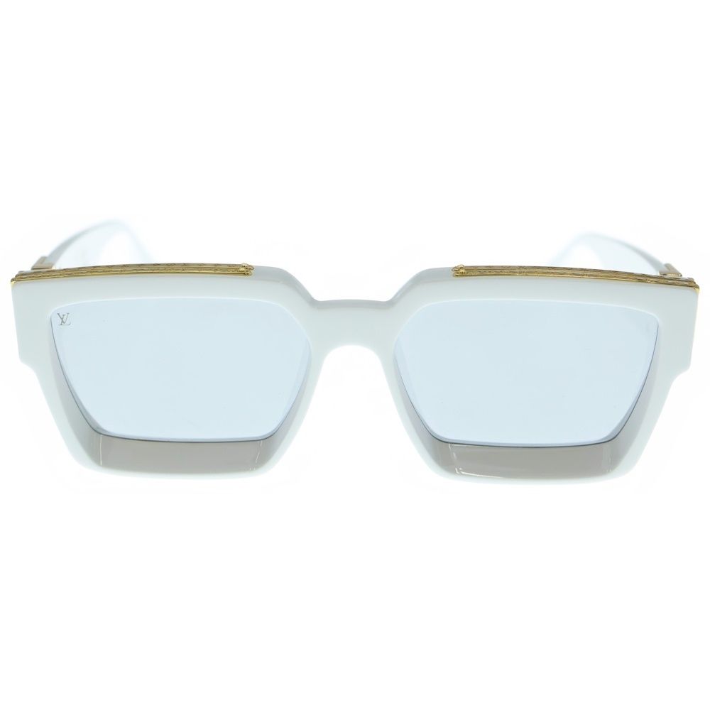 LOUIS VUITTON ルイヴィトン サングラス 1.1 ミリオネア ホワイト×ゴールド Z1166E