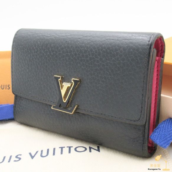 ルイヴィトン LV Louis Vuitton ポルトフォイユ•カプシーヌ•コンパクト