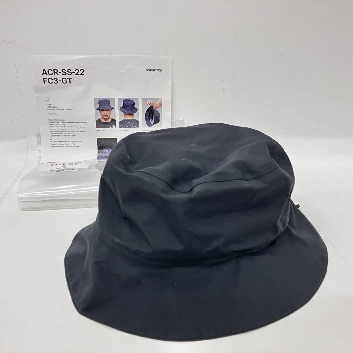 ACRONYM FC3-GT XL アクロニウム バケットハット ACRONYM FC3-GT XL アクロニウム バケットハット