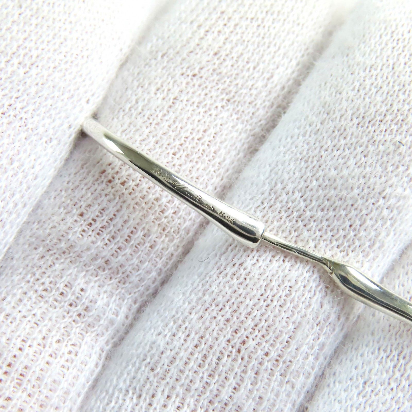 極美品△TIFFANY&Co. ティファニー エルサペレッティ ミディアム  