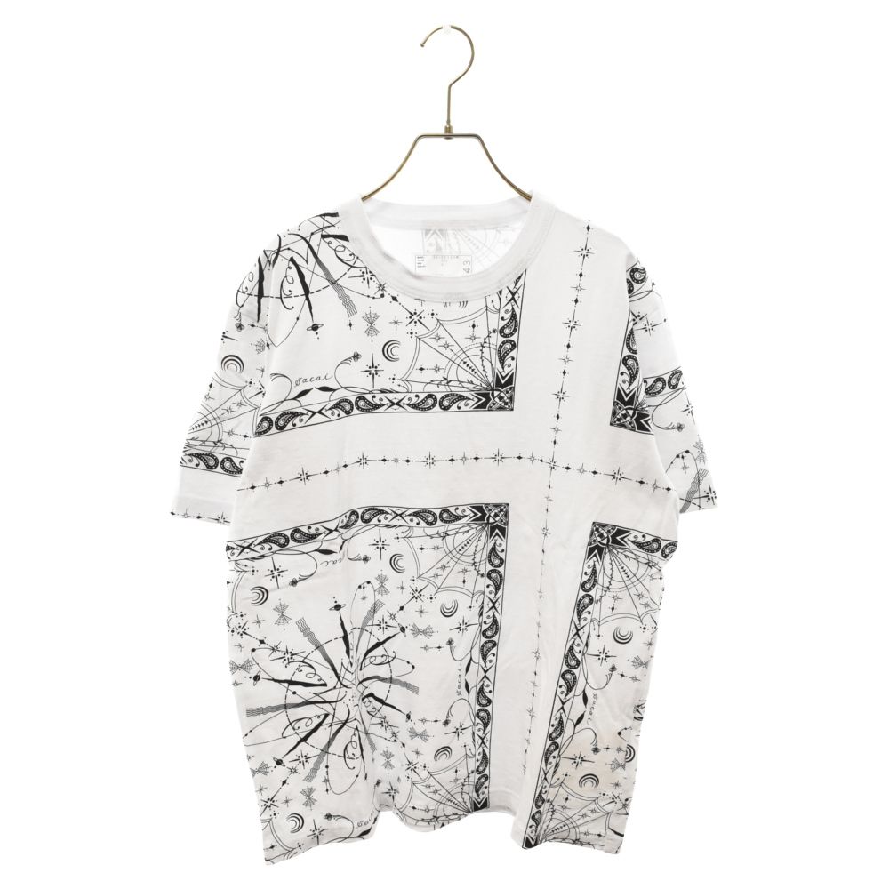 Sacai (サカイ) 20AW Dr.Woo ドクター ウー バンダナ プリント クルー