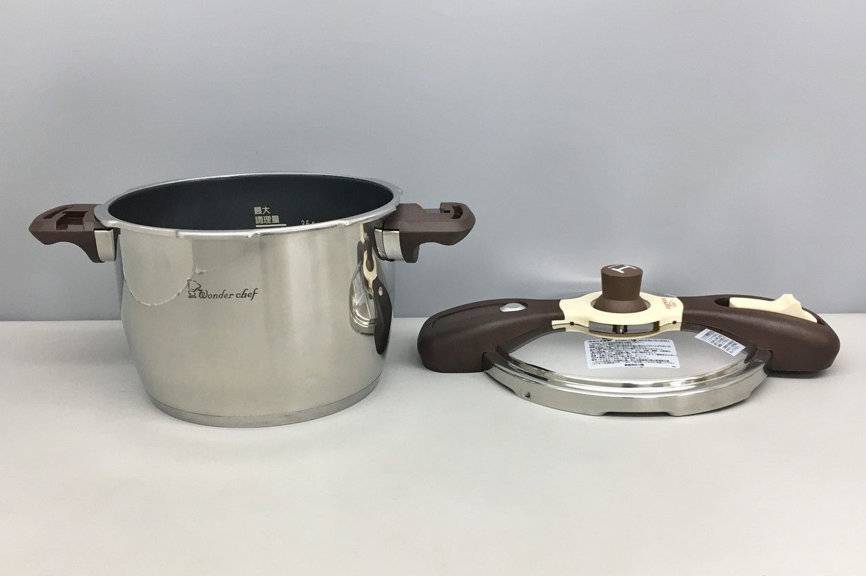 両手圧力鍋 / 5.5L /AQDA55S /魔法のクイック料理 /エスプレッソ