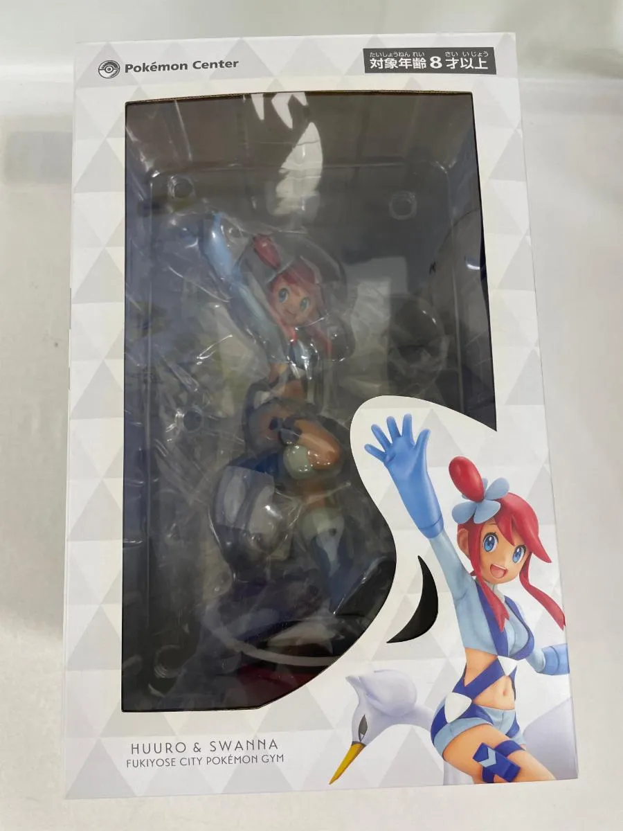 未開封 フウロ & スワンナ フィギュア ポケモンセンターオリジナル フィギュア フウロ＆スワンナ