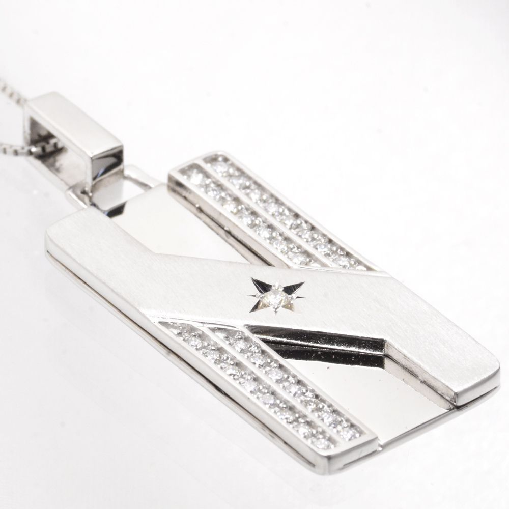 なみさん専用 プラチナ ダイヤモンド ネックレス 取り巻き ラウンド 丸 囲み パヴェ