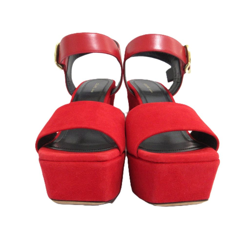 チャンキーヒール サンダル