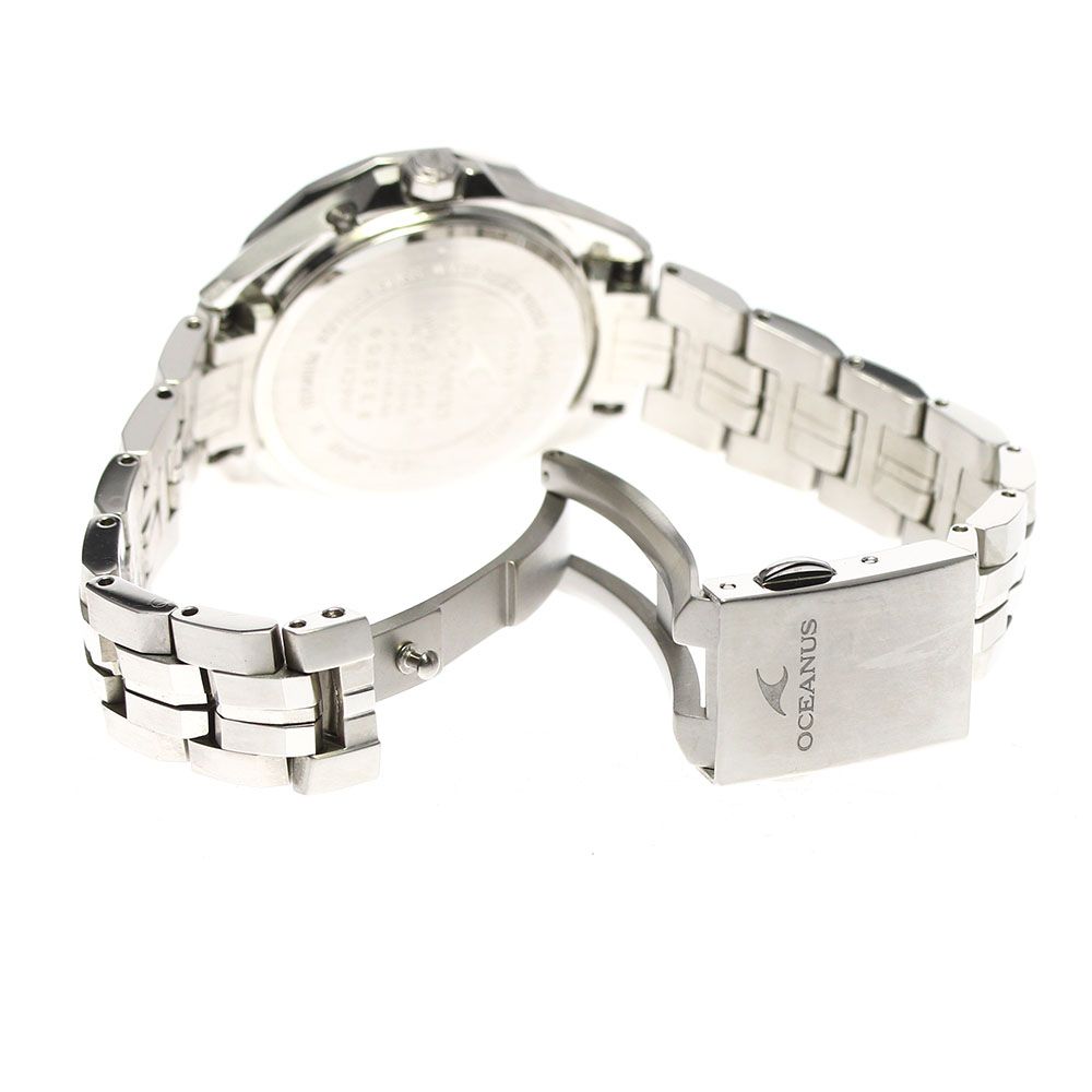 カシオ CASIO OCW-S340H-7AJF オシアナス 8Pダイヤ ソーラー電波