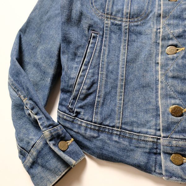 【Lee】 90s リー デニムジャケット ジージャン トラッカー L 濃紺美品 Levi's デニムジャケット gジャン Levi's/リーバイス 90S
