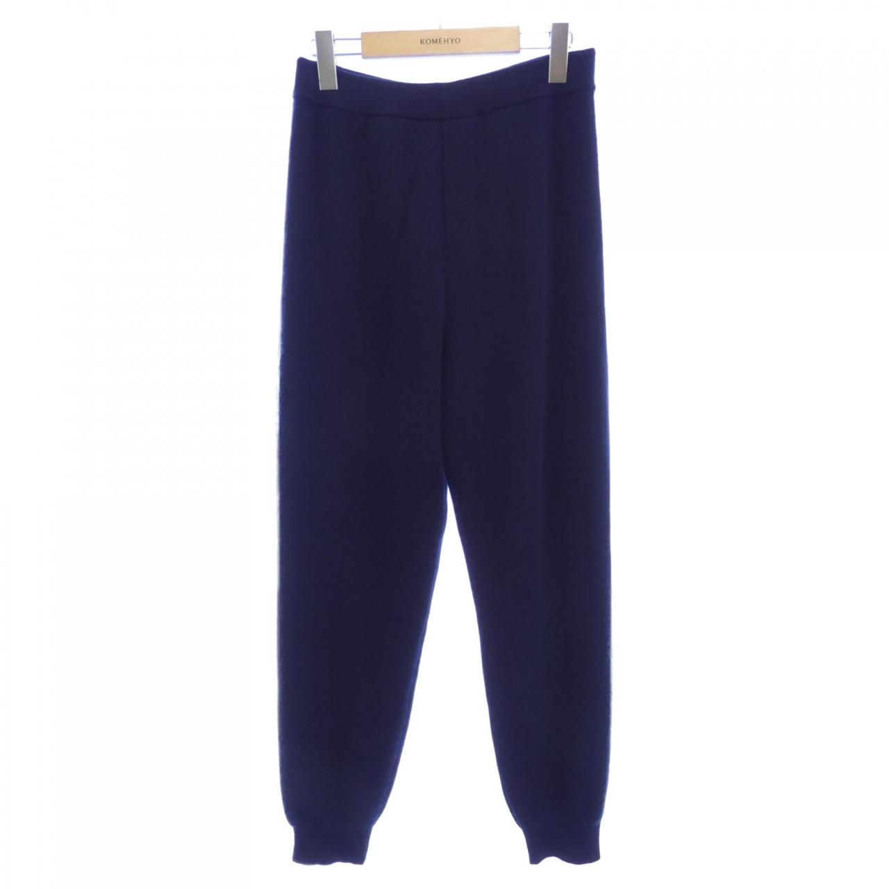 プラダ PRADA ネイビーカシミヤパンツ UMP153 S232 13Y5 パンツ