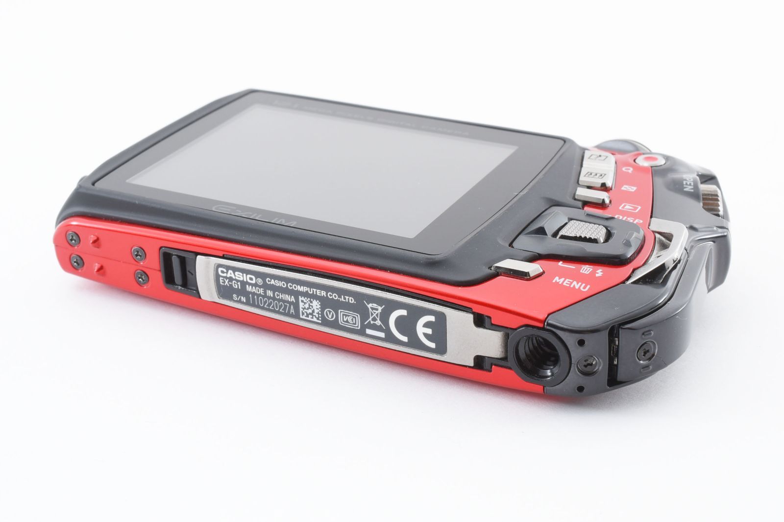 ☆良美品☆ カシオ CASIO EXILIM EX-G1 レッド コンパクトデジタル