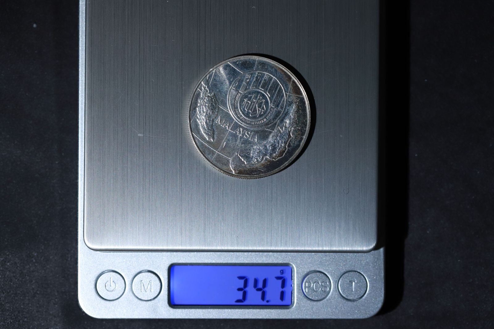 MALAYSIA 節約 マレーシア 25Ringgit 1976年 25リンギット 硬貨 コイン 銀貨 Malaysia 25 Ringgit  1976 FM | Katz Auction