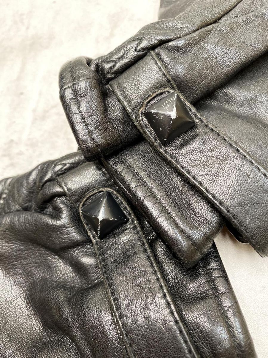 HYSTERIC GLAMOUR ヒステリックグラマー レザーグローブ 手袋