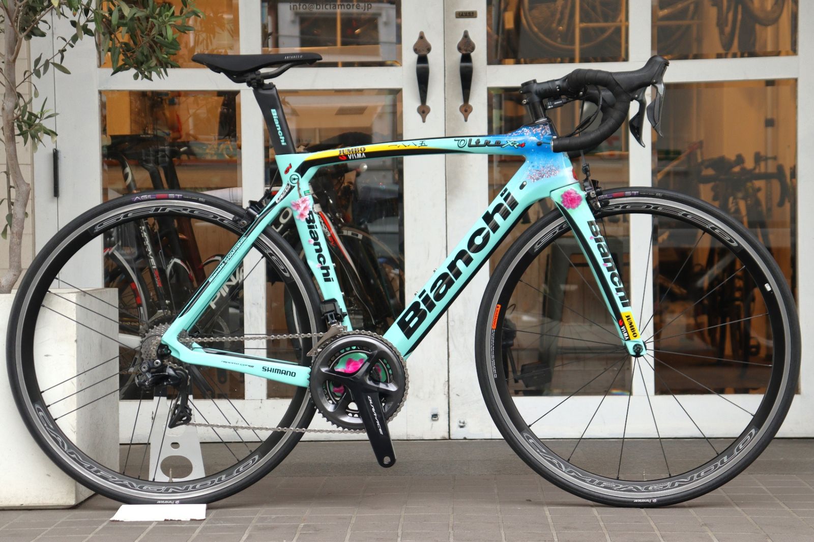 ビアンキ Bianchi オルトレ Oltre XR4 Japan Cup 2018 55サイズ シマノ デュラエース R9150 MIX Di2 11S カーボン ロードバイク 【横浜店】