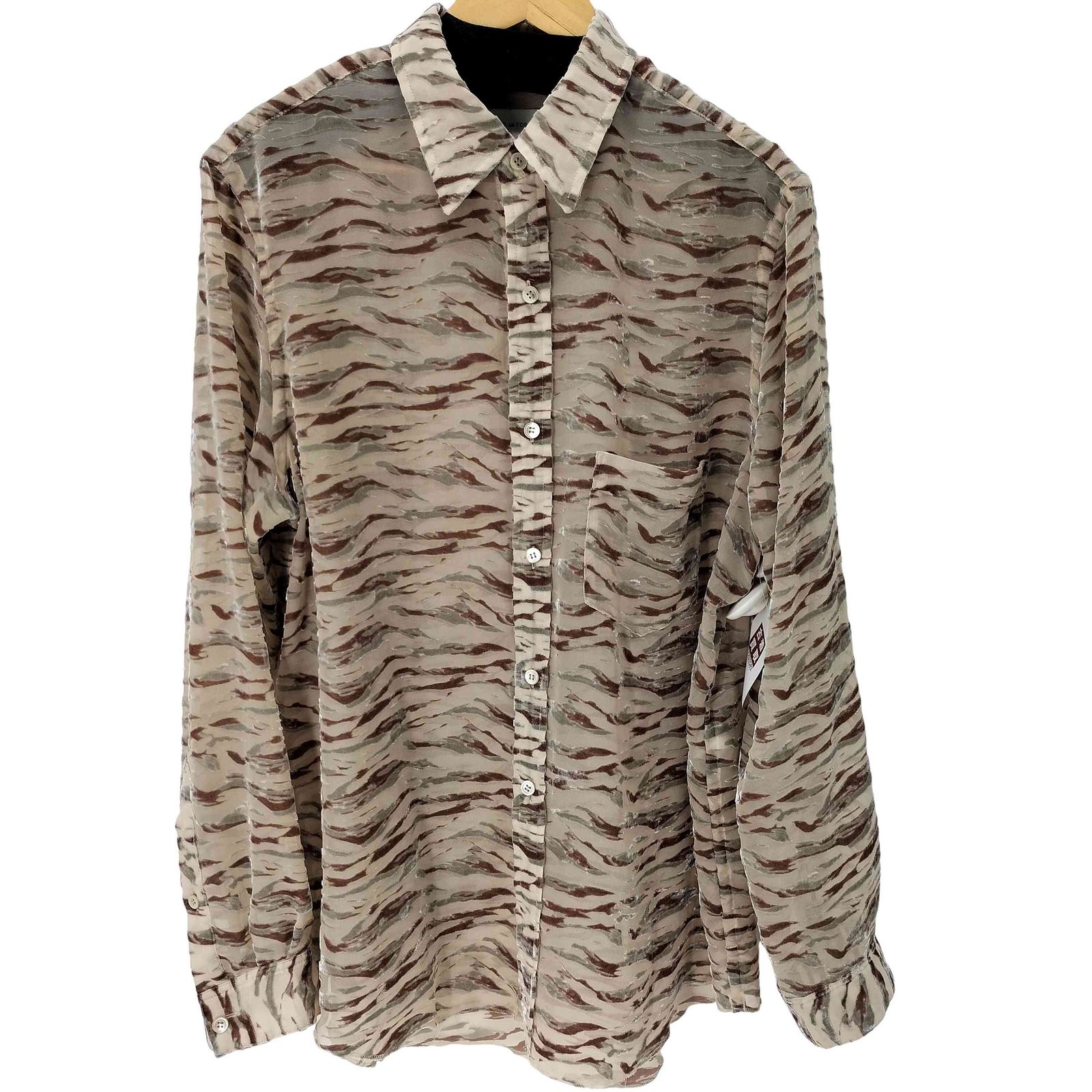 ベッドフォード BED J.W. FORD 24SS Velvet Shirt メンズ JPN 2