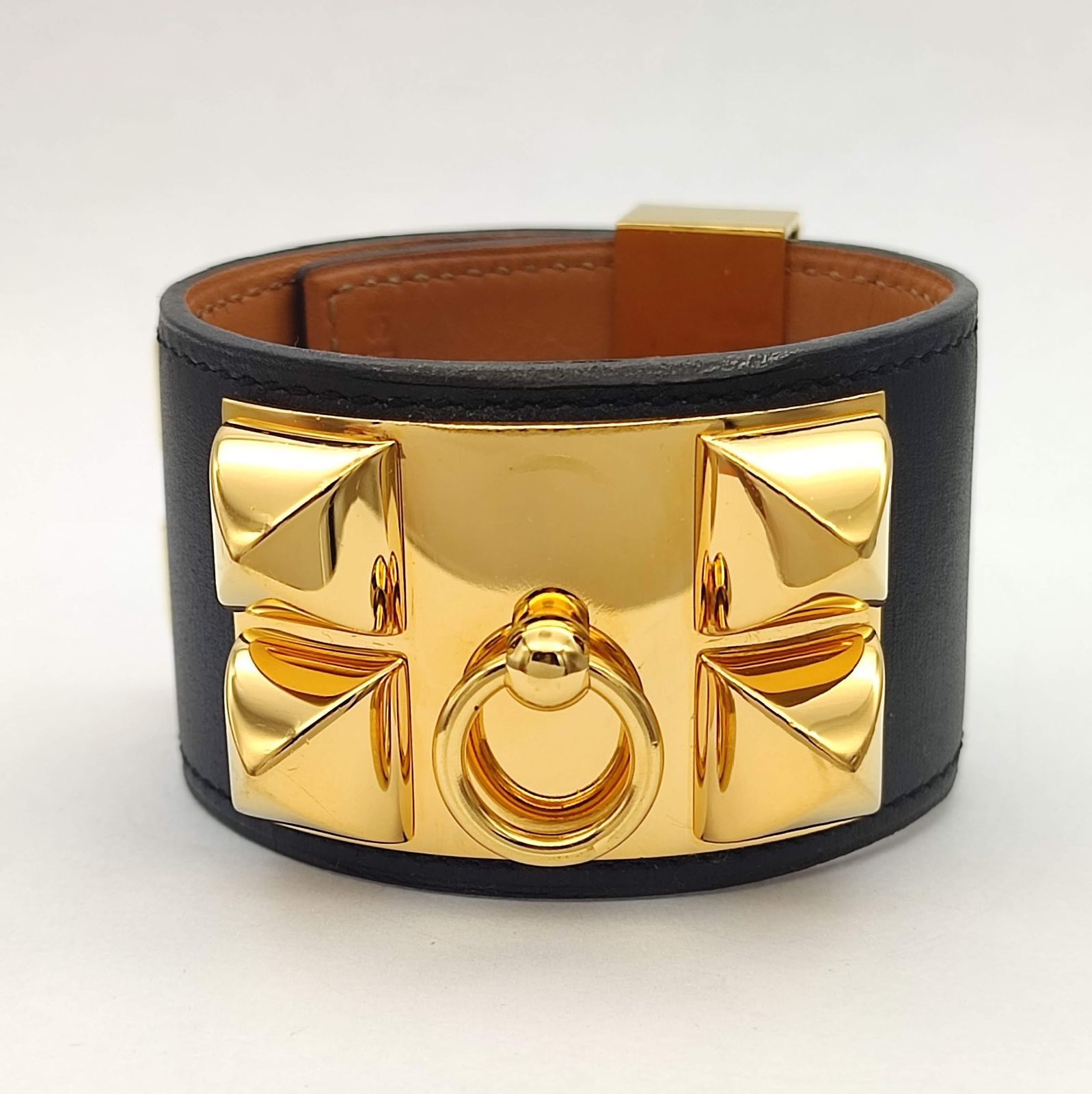 超美品】HERMES エルメス コリエドシアン ボックスカーフ レザー