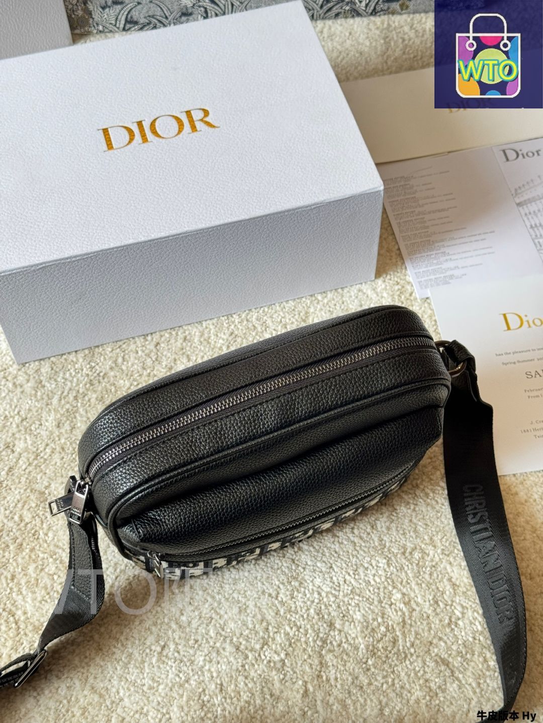 今日特価】Dior Men's Messenger Bag ディオール メンズ