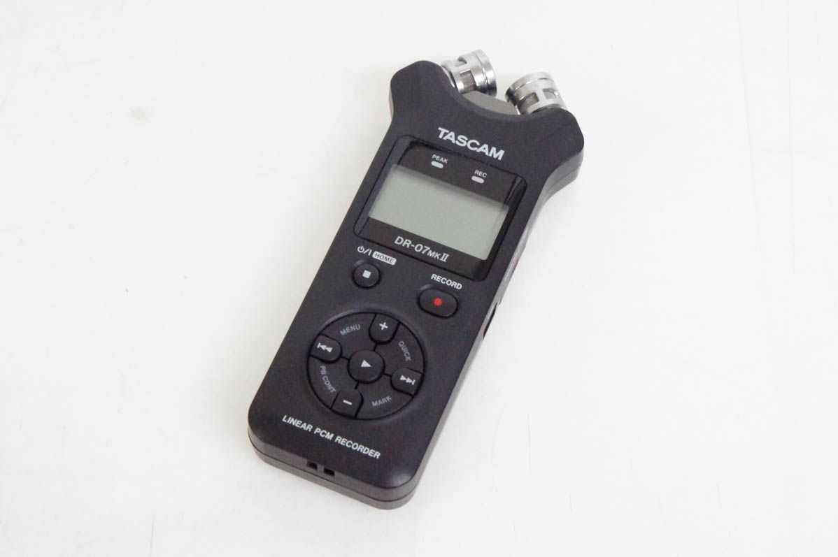 TASCAMタスカム リニアPCMレコーダー DR-07MK2 TEAC ティアック