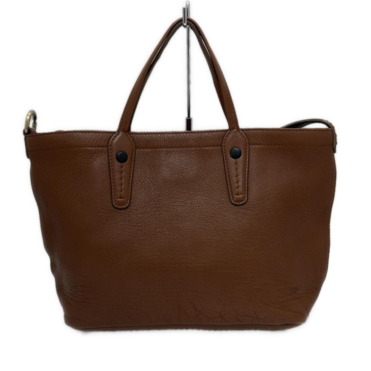 【海外限定】 BALLY(バリー) トートバッグ - ブラウン 2way レザー - メルカリ バッグ
