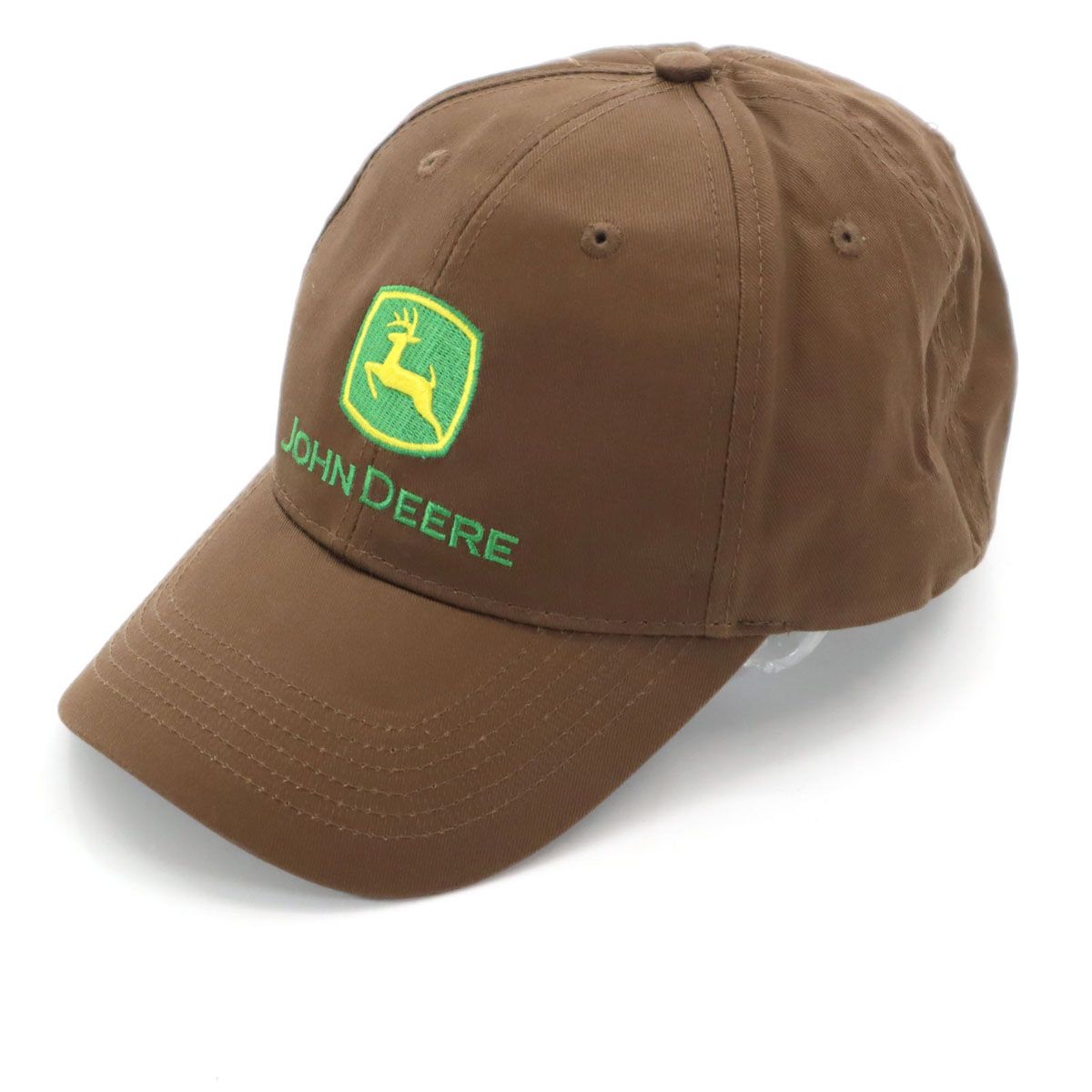 ジョンディア　キャップ　ブラウン 帽子/メッシュキャップ JOHN DEERE(ブラウン/ホワイト) メール便不可 帽子