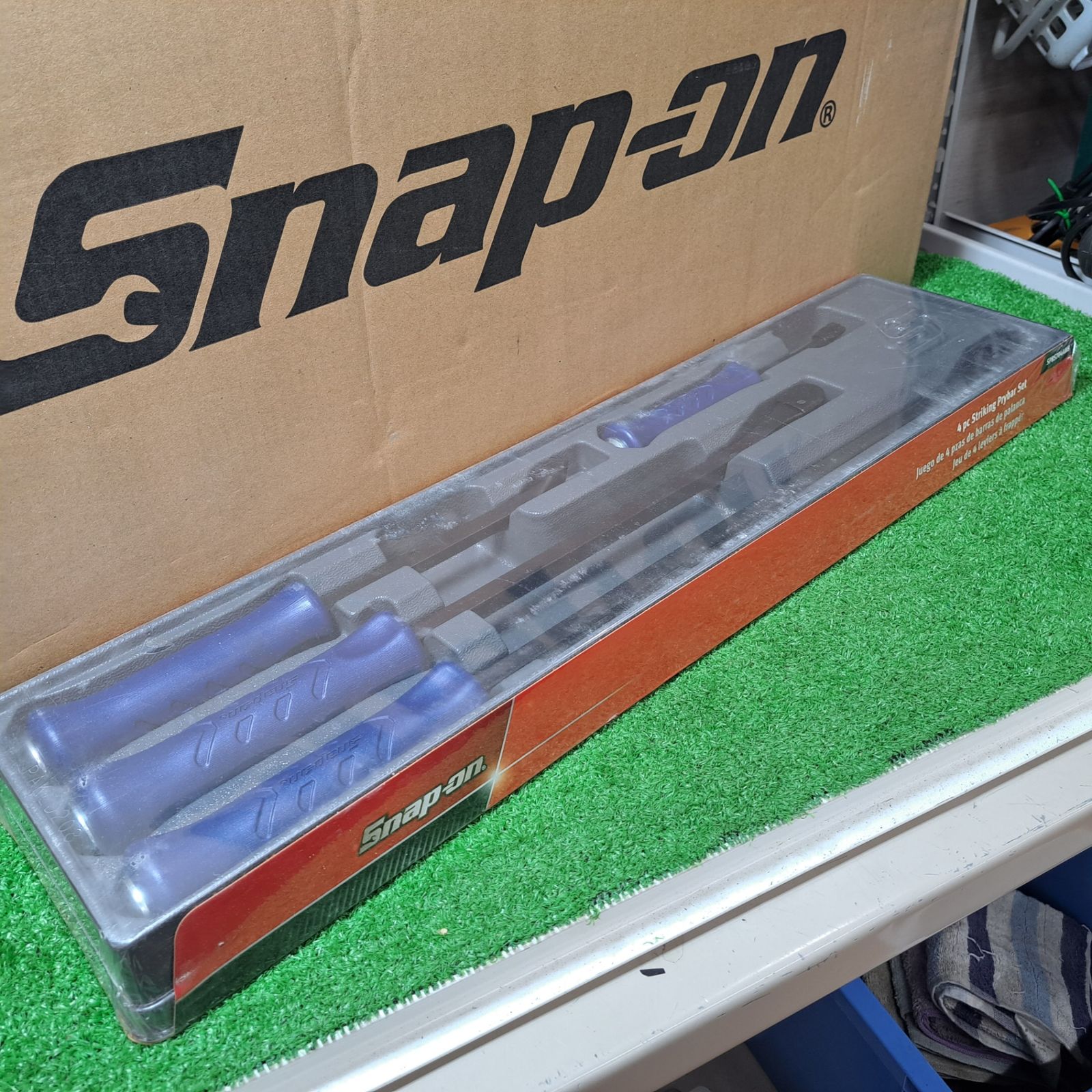 Snap-on/スナップオン 貫通 ストライキングプライバーセット SPBS704AMB ブルー バール ４本セット【岩槻店】 - メルカリ