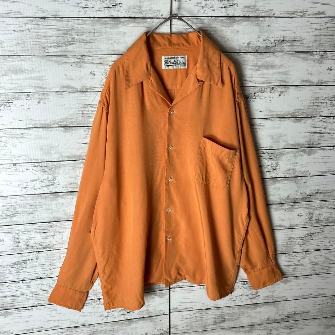 The Guilty Parties オレンジ長袖シャツ 中古・古着通販】WACKO MARIA