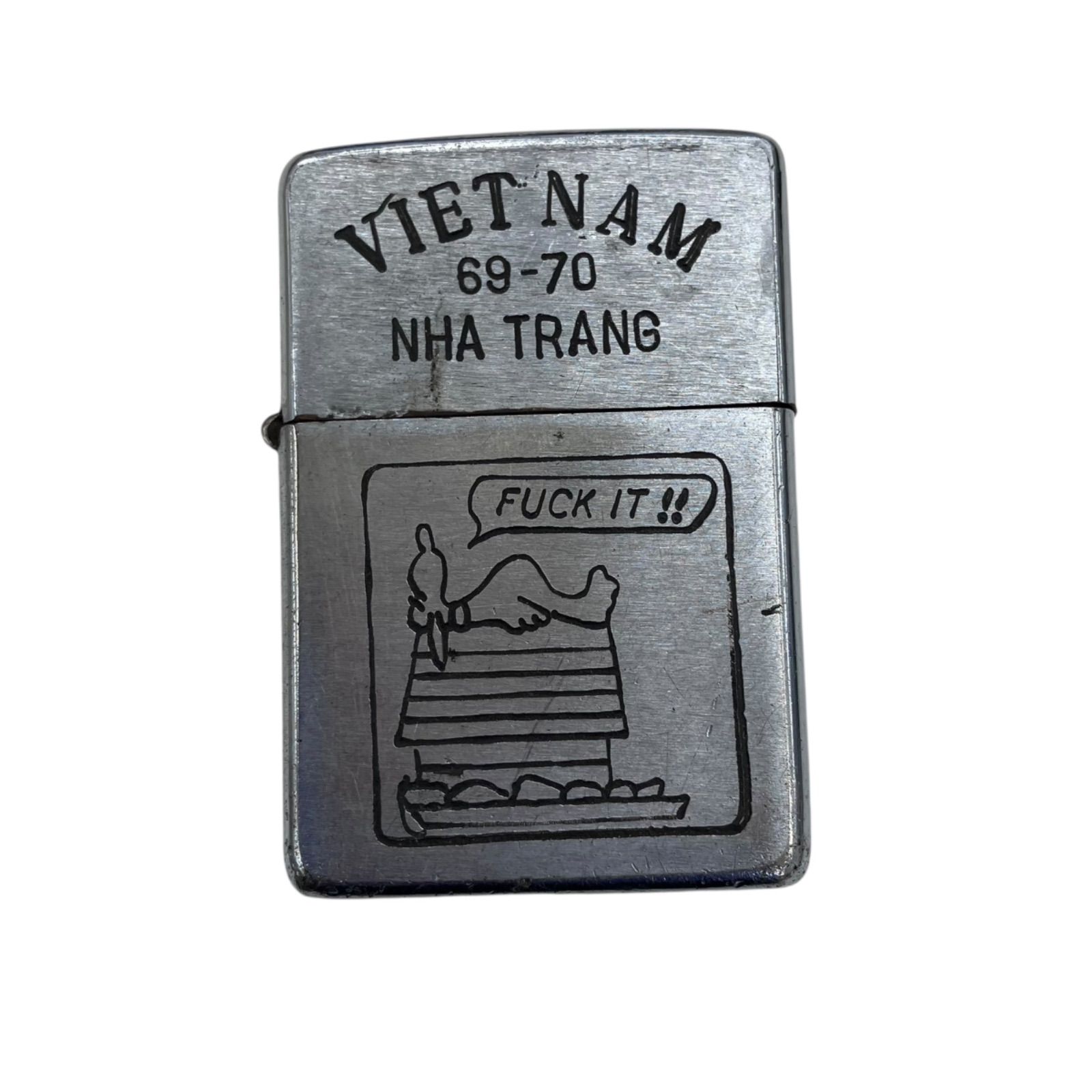 ベトナムZIPPO】本物 1969年製ベトナムジッポー「ファックマン