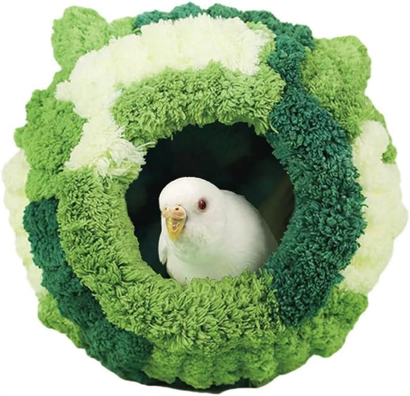 鳥 ベッド 文鳥 巣 インコ 寒さ対策 保温 ぬいぐるみ鳥の巣 鳥たちの