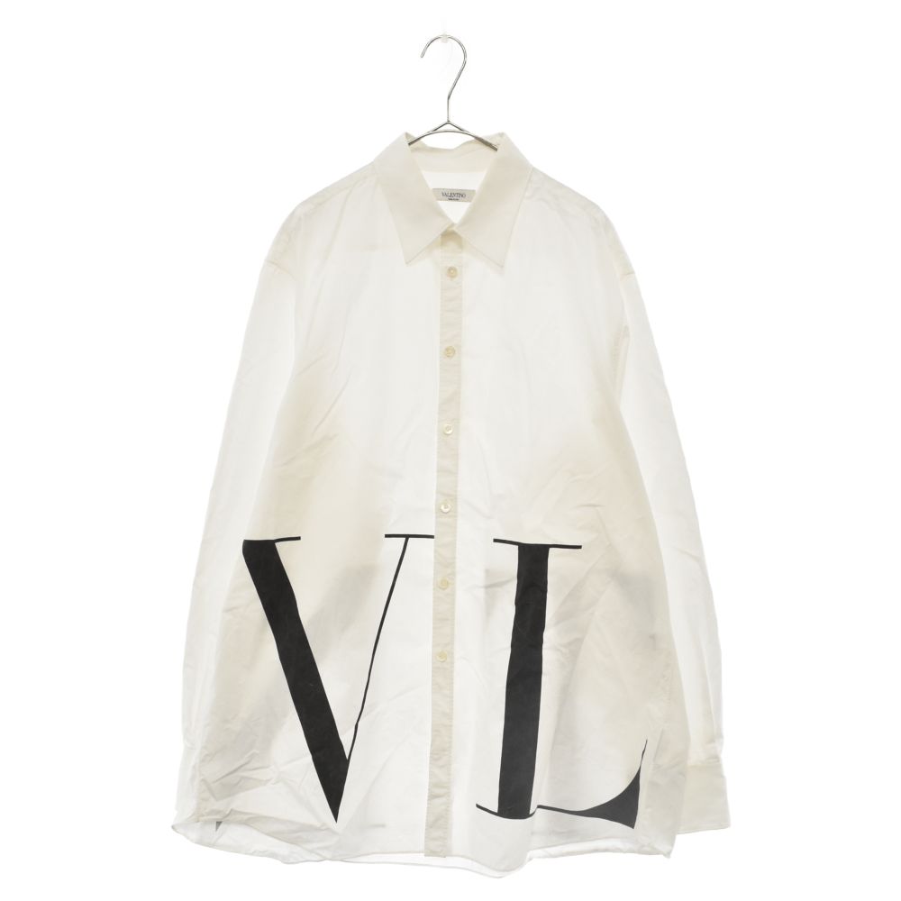 VALENTINO (ヴァレンチノ) 19AW VLTNロゴプリントオーバーサイズ長袖