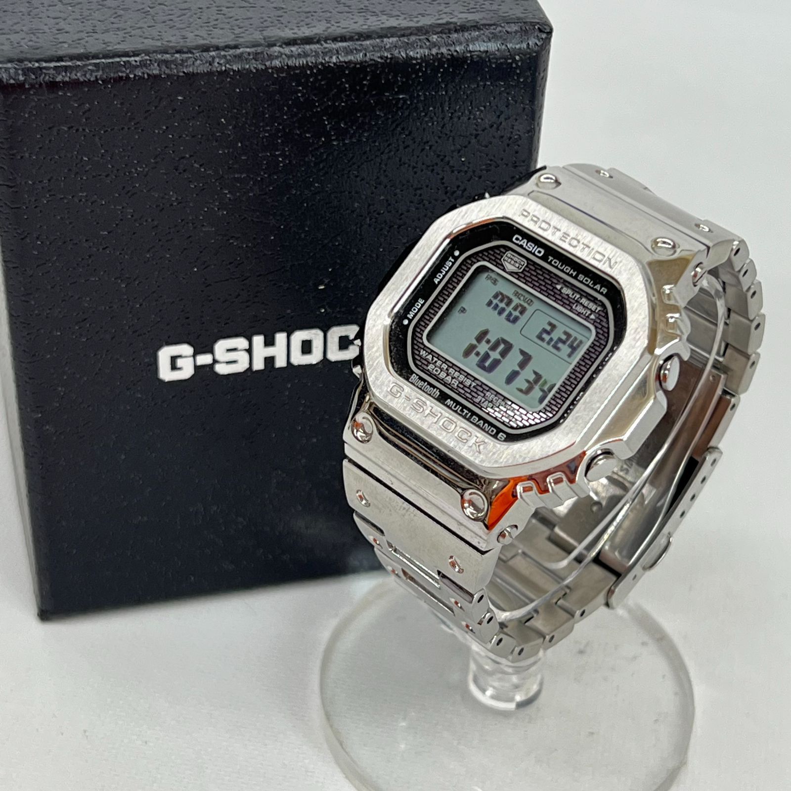 稼働品】G-SHOCK GMW-B5000-1JF メタルケース フルメタルケースのG