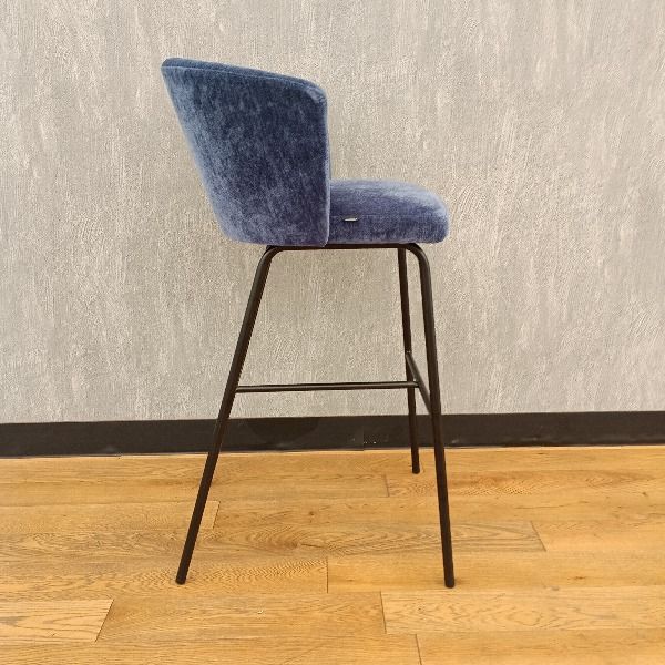 入手困難 OKAMURA オカムラ ハイチェア Cheril|シェリル L407SP-9419 2025年製 ネイビー カウンターチェア バーチェア ハイスツール