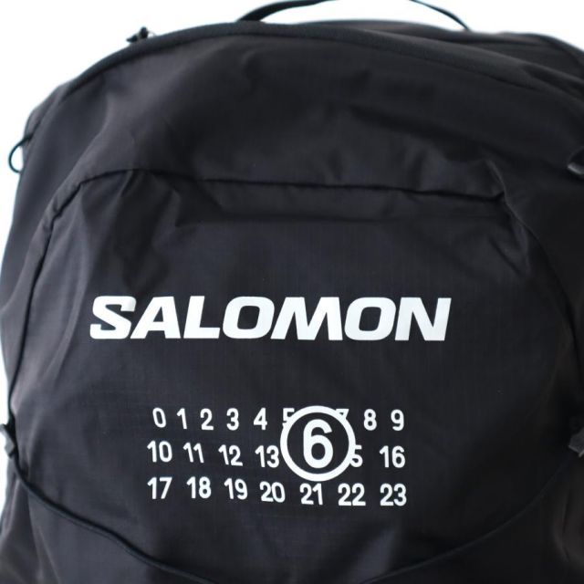 メゾンマルジェラ MM6 × サロモン バックパック 黒 MM6 Maison Margiela エムエム 6 メゾンマルジェラ バックパック