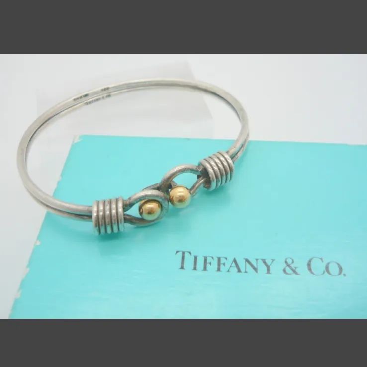 バングル TIFFANY&Co. ティファニー ダブルフック&アイ STERLING