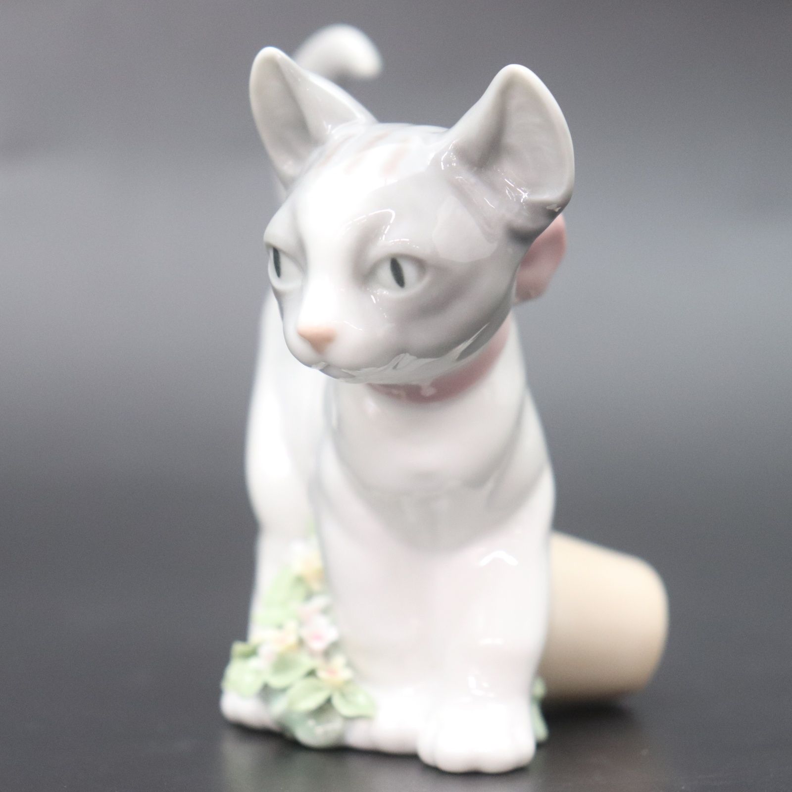 リヤドロ　仔猫のパトロール ITDU5TEKWREC LLADRO リヤドロ 子猫のパトロール 猫 ネコ #6568