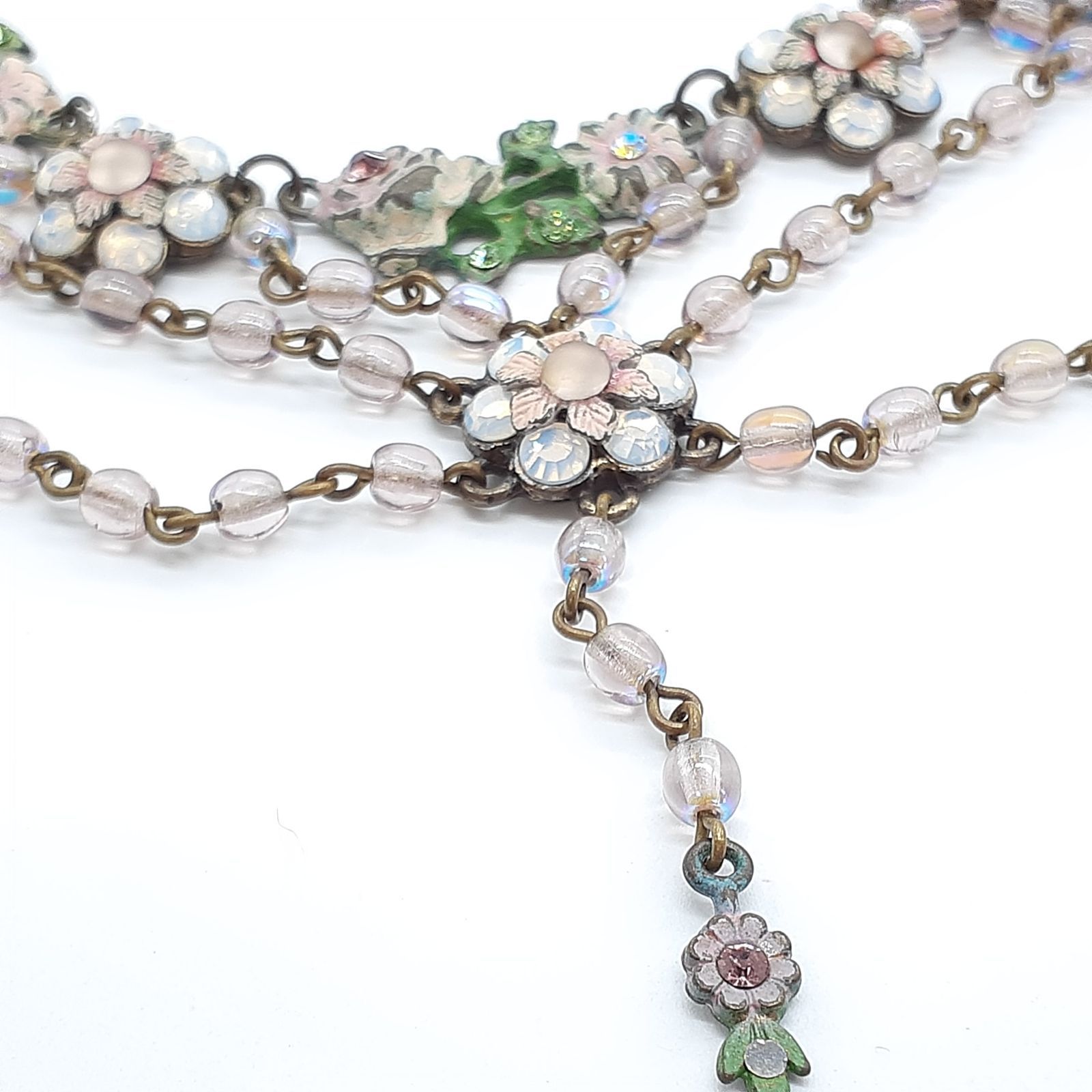 Michal Negrin ミハエルネグリン ネックレス フラワー ビジュー