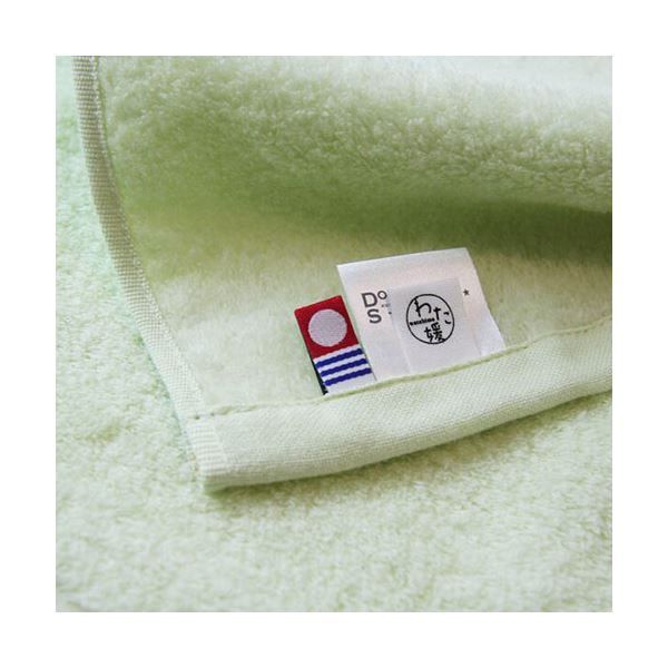  まとめ 楠橋紋織 くすばしタオル ダブルスター プレッソ DOUBLE STAR presso わた媛 watahime フェイスタオル 約33 cm×80 cm グリーン 1-62008-31-G × その他 タオル