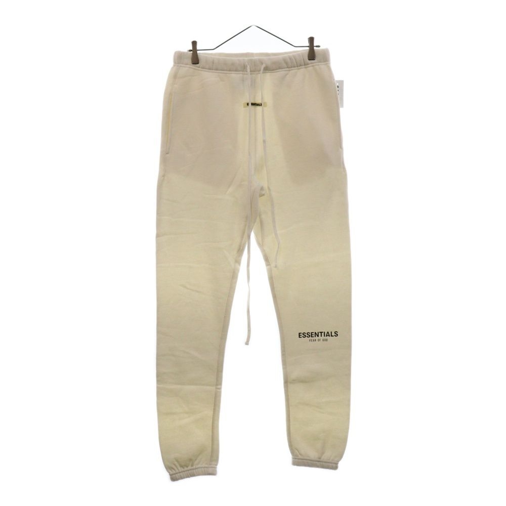 FOG Essentials (エフオージー エッセンシャルズ) SWEAT PANTS ロゴプリントスウェットパンツ ホワイト