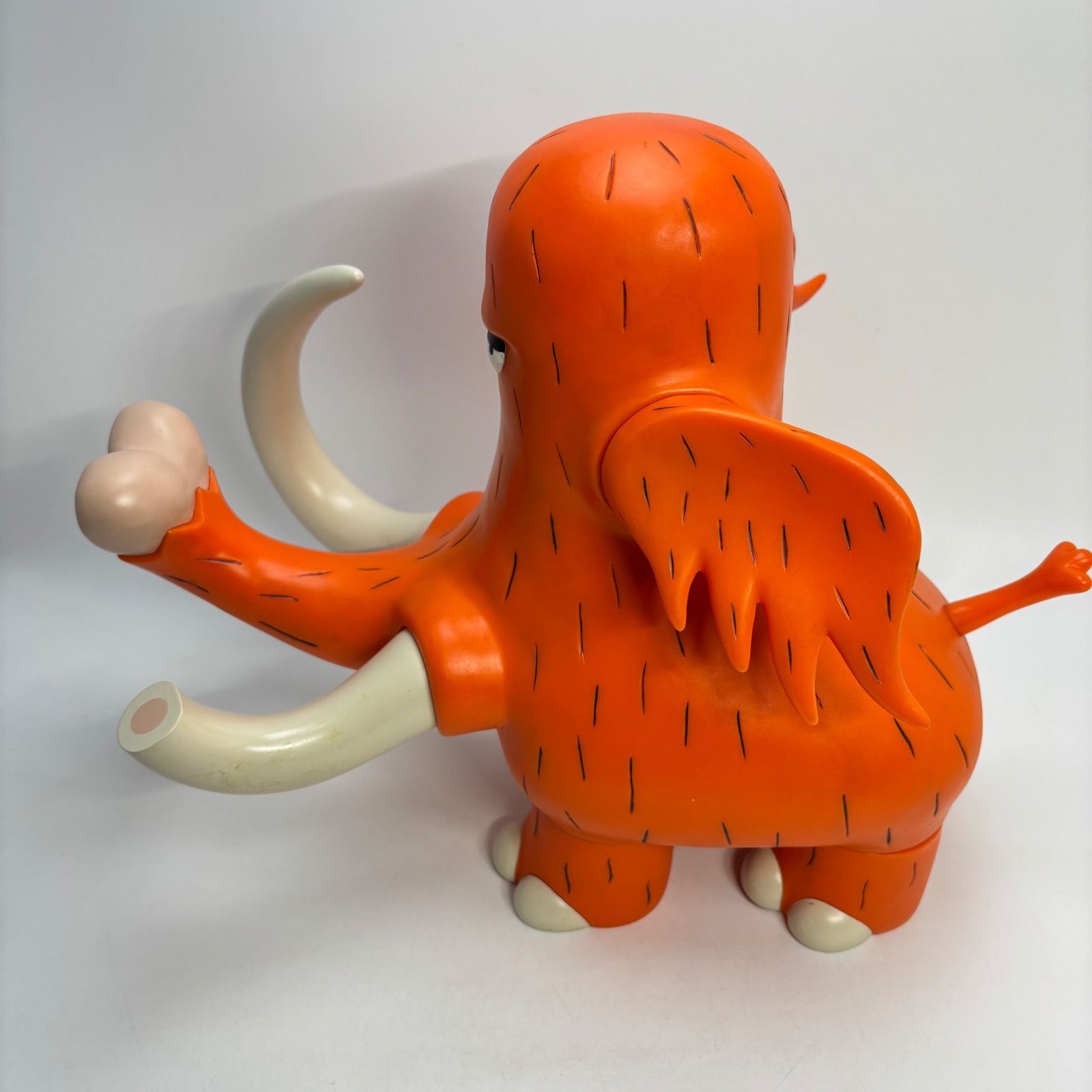 はじめ人間ギャートルズ 夕焼けの牙折れマンモ ソフビフィギュア