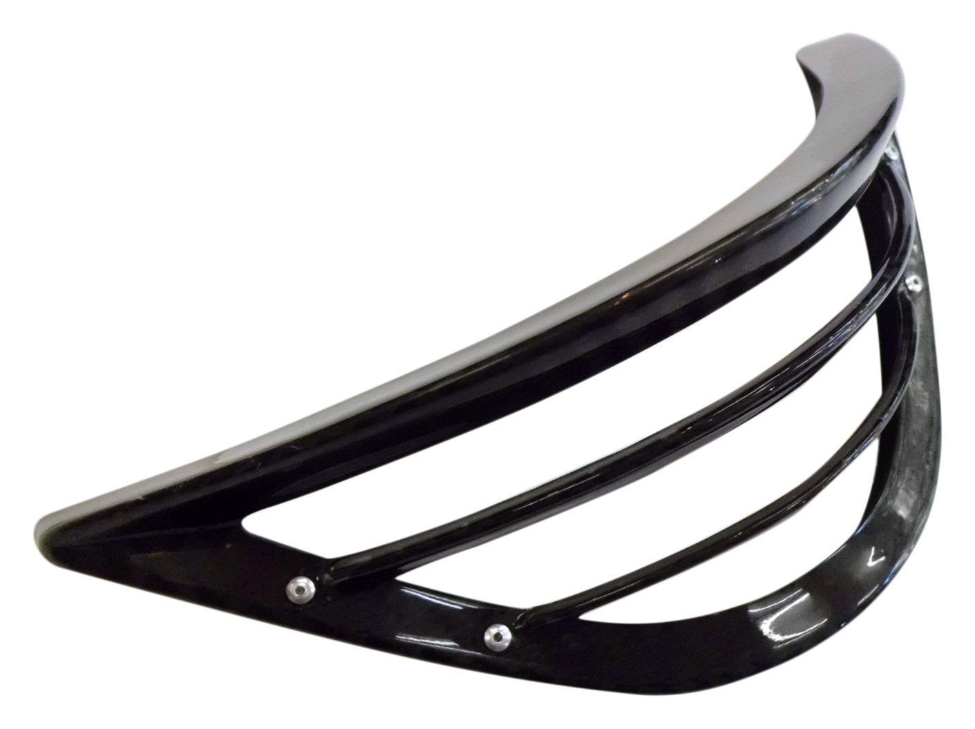 アドレスV125S ヘッドライトルーバー 黒ゲル uk-078